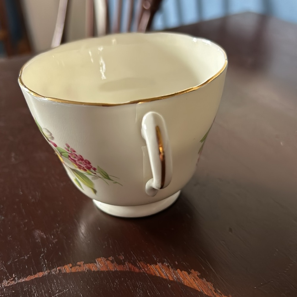 Viintage Rosina Bone China Tea Cup and Saucer - Picture 7 of 10